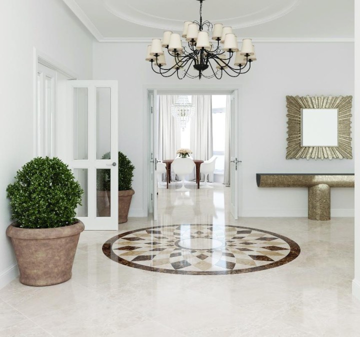 Матовый Kerranova Керамогранит K-41/CR Eterna Beige 60х60 (sugar-эффект) — фото 7