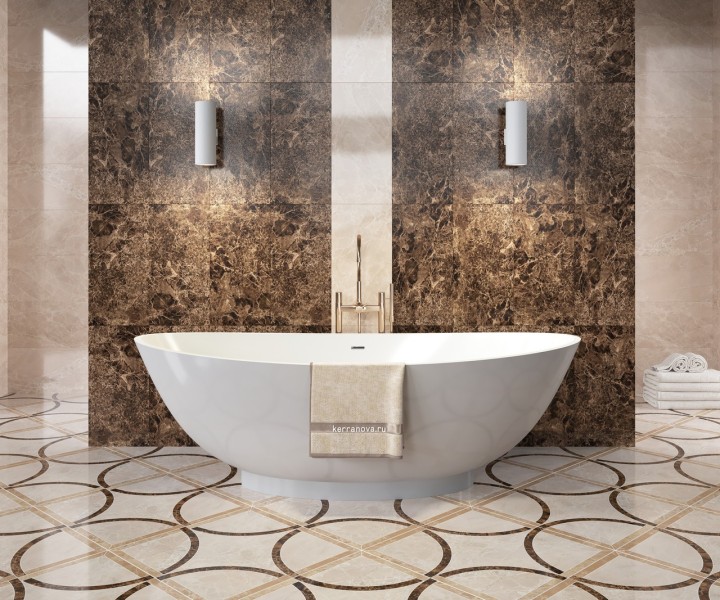 Лаппатированный Kerranova Eterna Керамогранит K-41/LR (2m41/LR) Beige 60х60 — фото 8