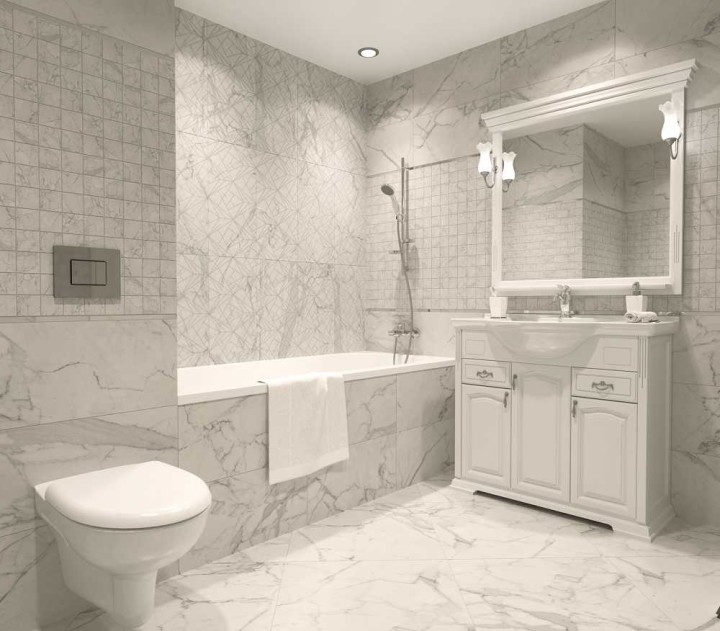 Kerranova Керамогранит Marble Trend Carrara 120x60 Лаппатированный — фото 32