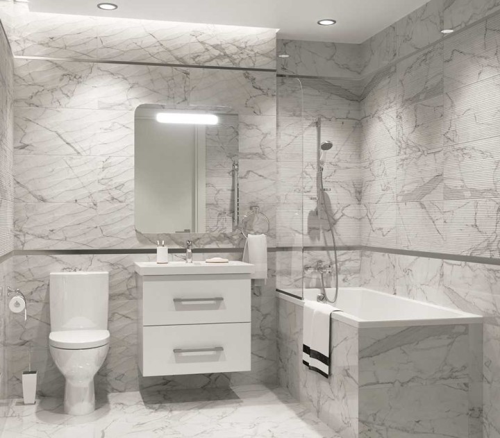 Kerranova Керамогранит Marble Trend Nero Dorato 60x30 Матовый — фото 29