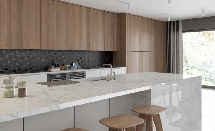 Kerranova Керамогранит Marble Trend Nero Dorato 60x60 Матовый — фото 5