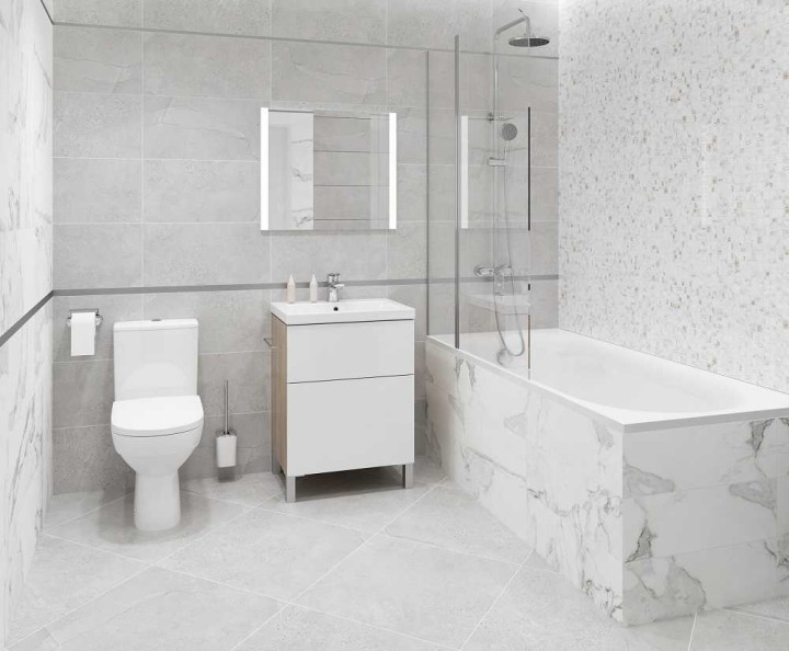 Kerranova Керамогранит Marble Trend Nero Dorato 60x60 Матовый — фото 36