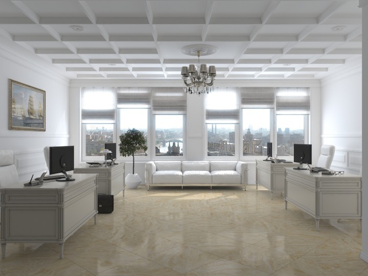 Лаппатированный Kerranova Premium Marble Керамогранит K-953/LR (2w953/LR) Beige Grey lap. 60х60 — фото 6