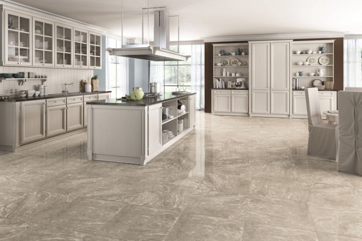 Лаппатированный Kerranova Premium Marble Керамогранит K-953/LR (2w953/LR) Beige Grey lap. 60х60 — фото 8