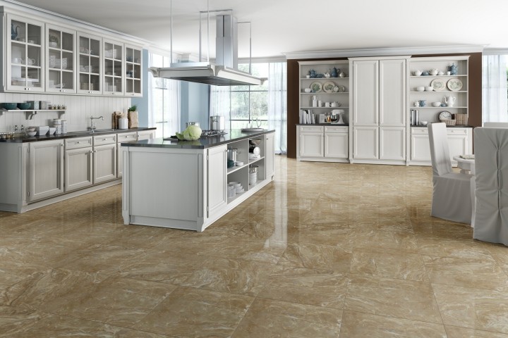 Лаппатированный Kerranova Premium Marble Керамогранит K-953/LR (2w953/LR) Beige Grey lap. 60х60 — фото 9