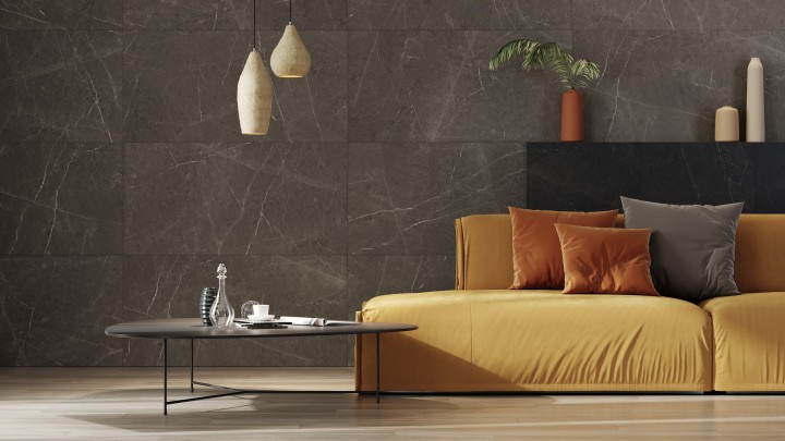 Kerranova Плинтус K-2203/MR/p01 Skala Dark Grey 7,6х60 — фото 3