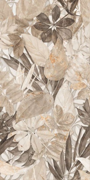 Матовый La Fenice Genesis Decoro Flora Warm Rett 60х120 — фото 2