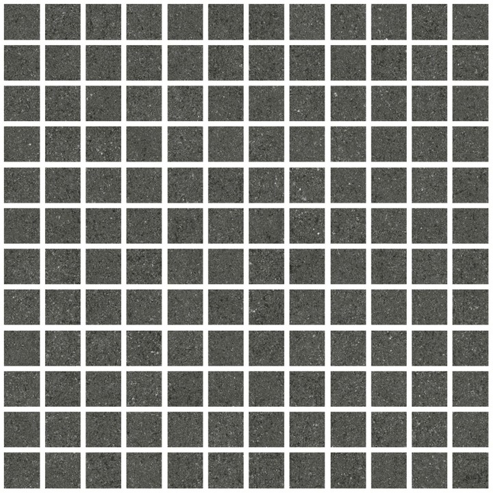 Керамическая Living Ceramics Cuit Mosaic 25 Charcoal Soft 30x30 — фото 6