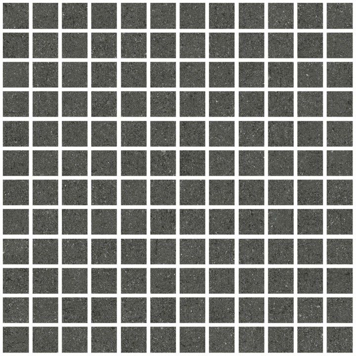 Керамическая Living Ceramics Cuit Mosaic 25 Charcoal Soft 30x30 — фото 2