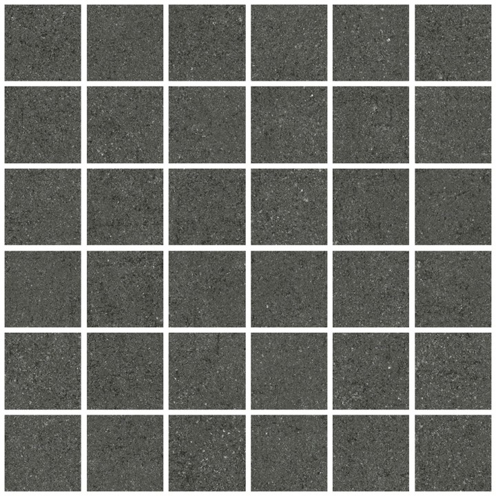 Керамическая Living Ceramics Cuit Mosaic 55 Charcoal Soft 30x30 — фото 6