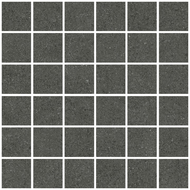 Керамическая Living Ceramics Cuit Mosaic 55 Charcoal Soft 30x30 — фото 3