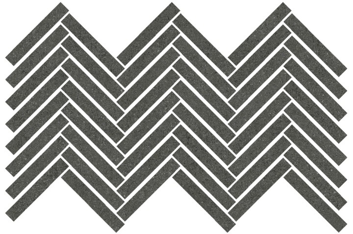 Керамическая Living Ceramics Cuit Spike Mosaic Charcoal Anti-Slip 23x43 — фото 5