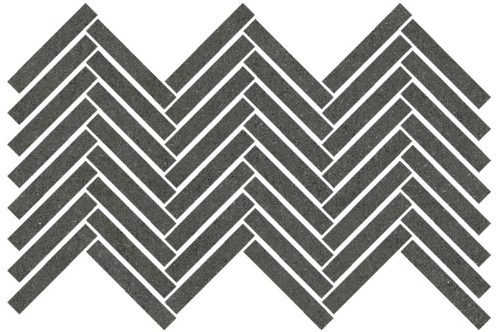 Керамическая Living Ceramics Cuit Spike Mosaic Charcoal Soft 23x43 — фото 6