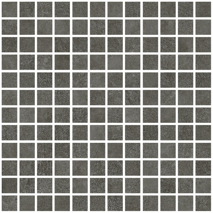 Керамическая Living Ceramics Floss  Mosaic 25 Graphite Anti-Slip 30x30 — фото 2
