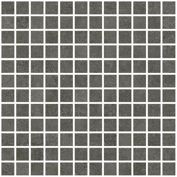 Керамическая Living Ceramics Floss Mosaic 25 Graphite Natural 30x30 — фото 3