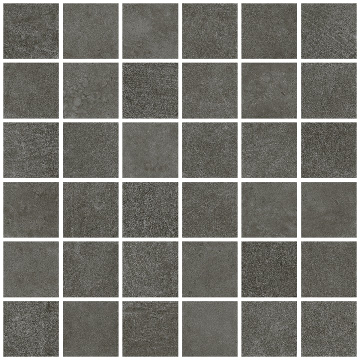 Керамическая Living Ceramics Floss  Mosaic 55 Graphite Anti-Slip 30x30 — фото 6