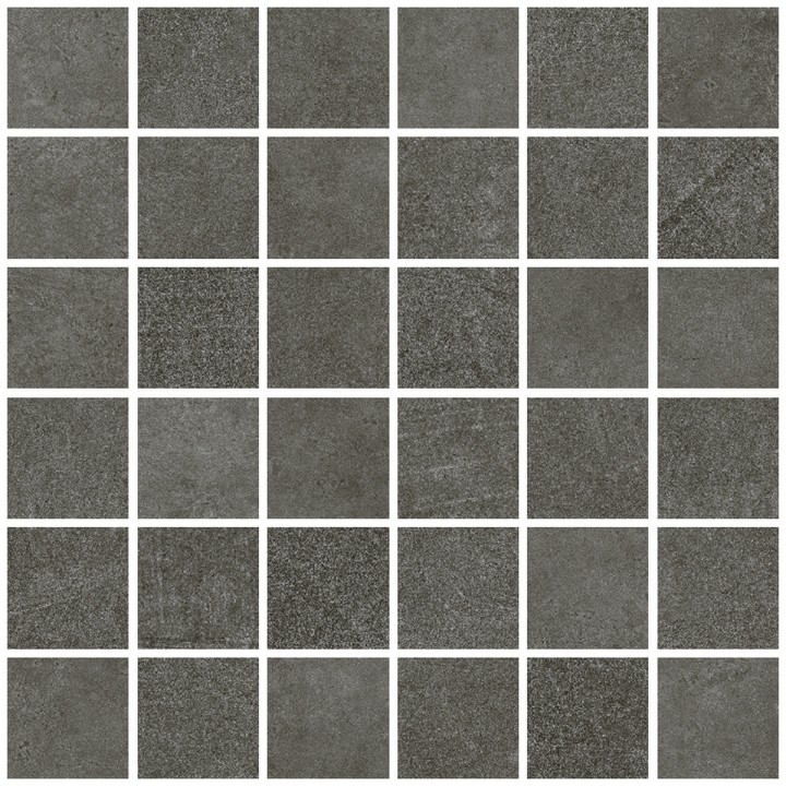Керамическая Living Ceramics Floss  Mosaic 55 Graphite Anti-Slip 30x30 — фото 2