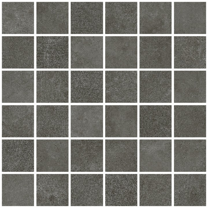 Керамическая Living Ceramics Floss  Mosaic 55 Graphite Anti-Slip 30x30 — фото 3