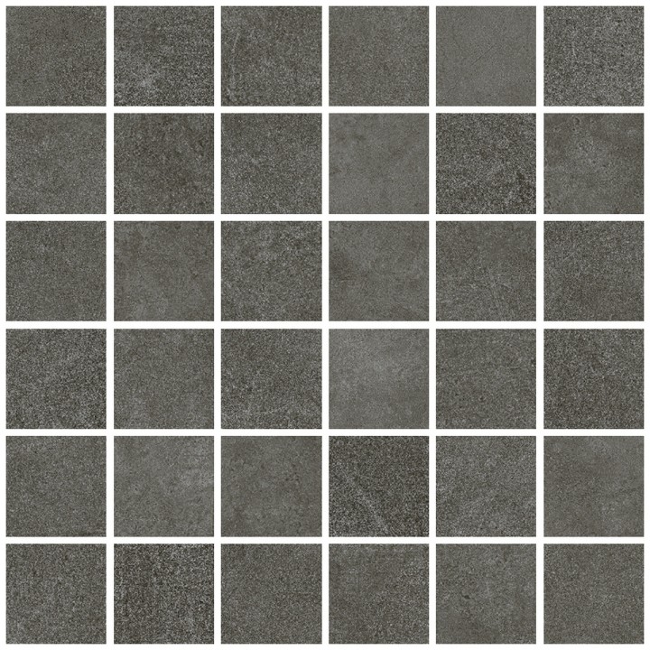 Керамическая Living Ceramics Floss  Mosaic 55 Graphite Anti-Slip 30x30 — фото 4