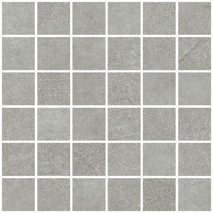 Керамическая Living Ceramics Floss  Mosaic 55 Silver Anti-Slip 30x30 — фото 2