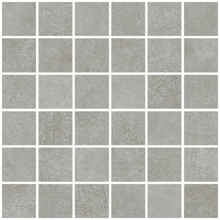Керамическая Living Ceramics Floss Mosaic 55 Silver Natural 30x30 — фото 5