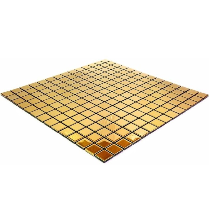 Стеклянная LIYA Mosaic Luxury Мозаика из стекла Gold Glossy 20 30x30 — фото 4