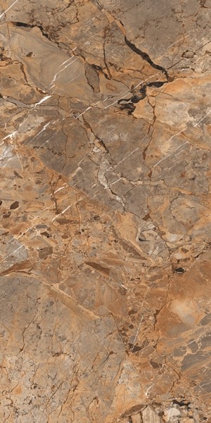 Полированный Maimoon High Glossy BRECCIA FANTASTICO BROWN 80х160 — фото 4