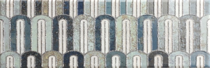 Настенная Mainzu Bellagio Arco Blu 10x30 — фото 11