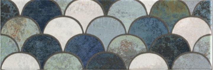 Настенная Mainzu Bellagio Escama Blu 10x30 — фото 2