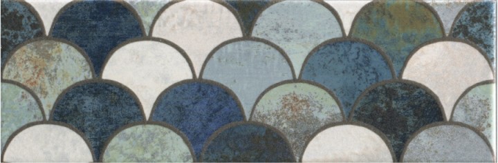 Настенная Mainzu Bellagio Escama Blu 10x30 — фото 3