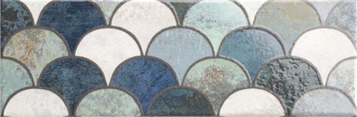 Настенная Mainzu Bellagio Escama Blu 10x30 — фото 8