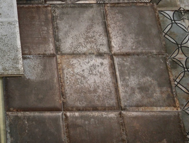 Настенная Mainzu Tin-Tile Nero 20x20 — фото 5