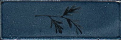 Декор Marazzi Italy M96W Rice Blu dec Leaf Lux 5х15 — фото 3