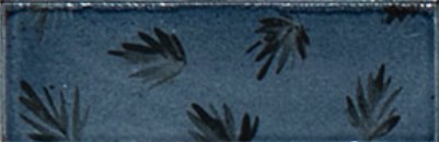 Декор Marazzi Italy M96W Rice Blu dec Leaf Lux 5х15 — фото 10