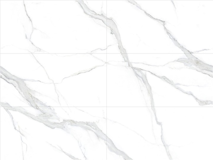Полированный Marble Mosaic Керамогранит Calacatta Infinity Pol (рисунок соединяется до бесконечности A+B+C+D+E+F) 90х180 — фото 2