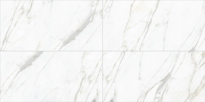 Полированный Marble Mosaic Керамогранит Calacatta White Gold Pol 60х120 — фото 2