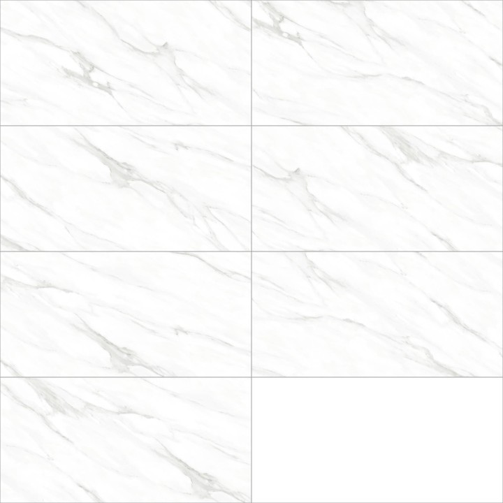 Полированный Marble Mosaic Керамогранит Carrara Classic Pol 60х120 — фото 2