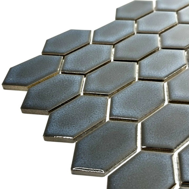 Керамическая Marble Mosaic Ceramic Мозаика Rombi Blue Pol 30,3х33 — фото 2
