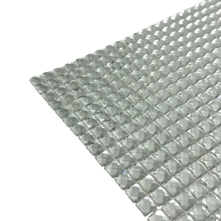 Керамическая Marble Mosaic Glass Мозаика Crystal Super White 30х30 — фото 2
