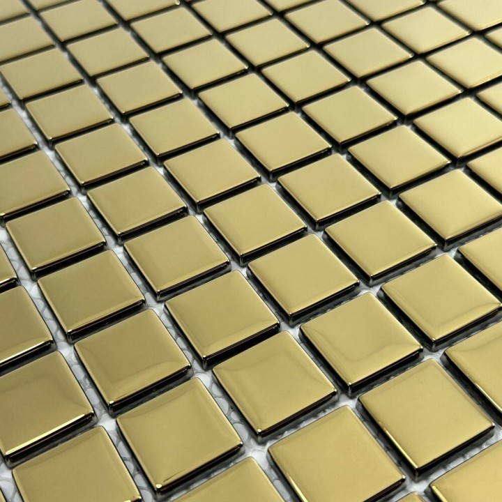 Керамическая Marble Mosaic Glass Мозаика Sharm Gold 30х30 — фото 3
