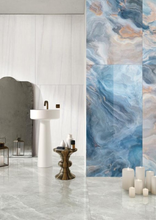 Полированный Marble Mosaic Керамогранит Mystic Ocean 60х120 — фото 4