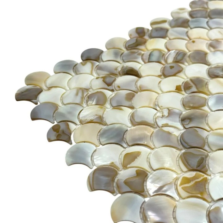 Керамическая Marble Mosaic Мозаика Painted Shell Scales 30,5х30,5 — фото 2