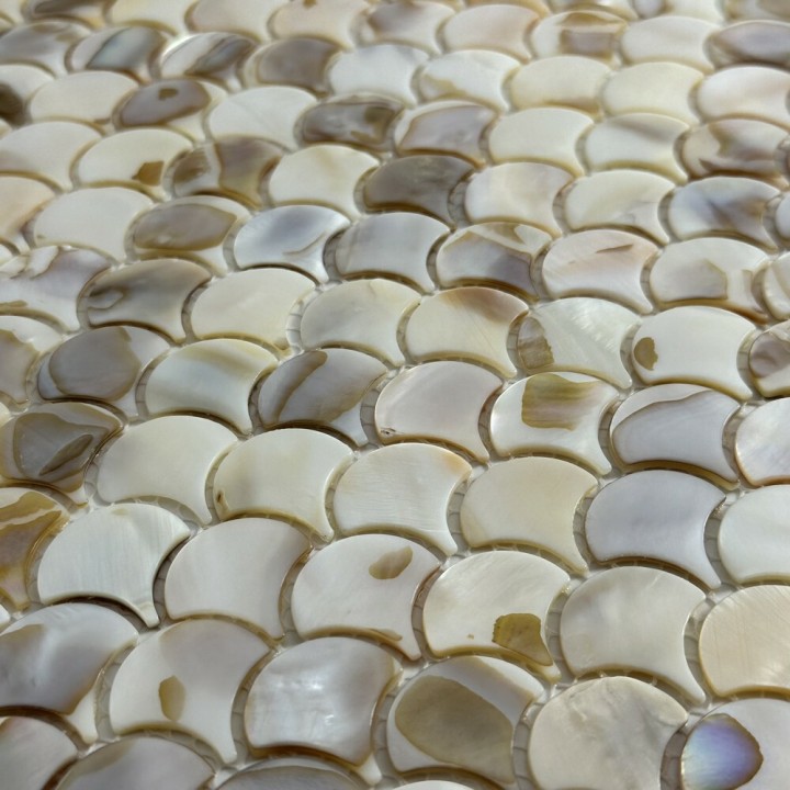 Керамическая Marble Mosaic Мозаика Painted Shell Scales 30,5х30,5 — фото 3