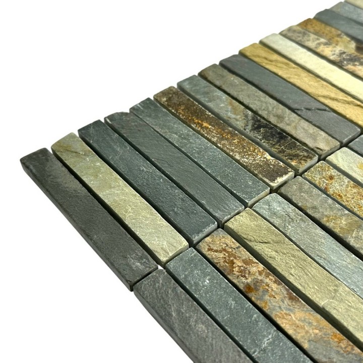 Керамическая Marble Mosaic Мозаика Slate Ginger 30х30 — фото 2