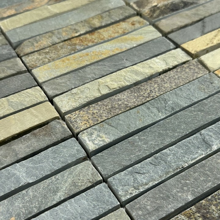Керамическая Marble Mosaic Мозаика Slate Ginger 30х30 — фото 3