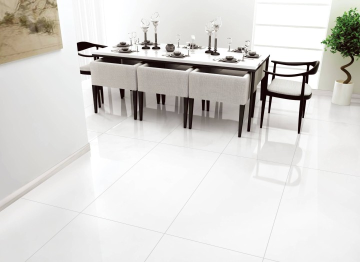 Полированный Marble Mosaic Керамогранит Snow White Pol (78% белизна) 60х120 — фото 2