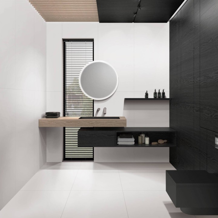 Полированный Marble Mosaic Керамогранит Snow White Pol (78% белизна) 60х120 — фото 5