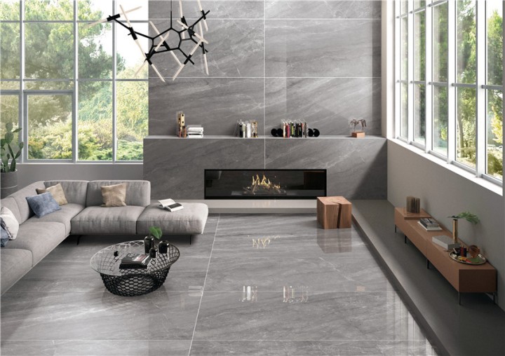 Полированный Marble Mosaic Керамогранит Space Grey Pol 60х120 — фото 3