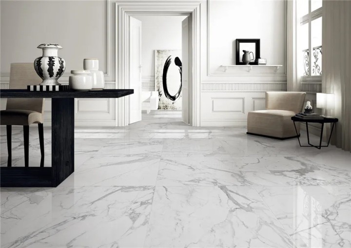 Полированный Marble Mosaic Керамогранит Statuario Bianco Pol 60х60 — фото 6