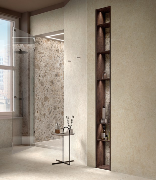 Матовый Mirage Керамогранит AXF0 Elysian Beige Catalan SP 120x120 120х120 — фото 9